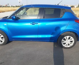 Suzuki Swift 2018 tillgänglig för uthyrning i Larnaca, med en körsträckegräns på obegränsad.