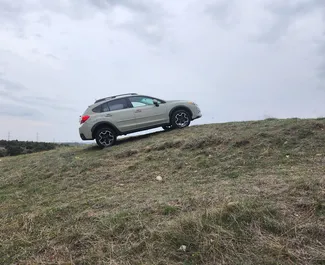 Μπροστινή όψη ενοικιαζόμενου Subaru Crosstrek στην Τιφλίδα, Γεωργία ✓ Αριθμός αυτοκινήτου #6483. ✓ Κιβώτιο ταχυτήτων Αυτόματο TM ✓ 0 κριτικές.