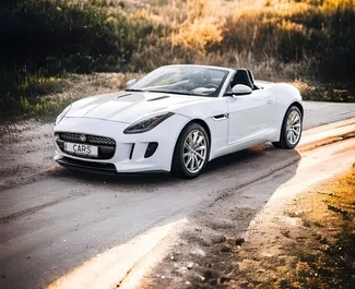 Jaguar F-Type rental. Premium, Luxury, Cabrio Car for Renting in Georgia ✓ Deposit of 1500 GEL ✓ TPL, CDW insurance options.