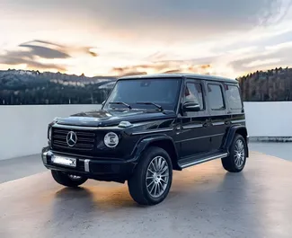 트빌리시에서, 조지아에서 대여하는 Mercedes-Benz G-Class의 전면 뷰 ✓ 차량 번호#6329. ✓ 자동 변속기 ✓ 0 리뷰.