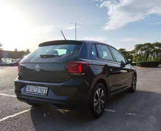 Volkswagen Polo 2019 tillgänglig för uthyrning i Thessaloniki, med en körsträckegräns på obegränsad.