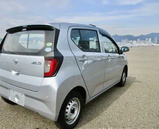 Daihatsu Mira e:S 2019 car hire in Cyprus, featuring ✓ Petrol fuel and 80 horsepower ➤ Starting from 21 EUR per day.