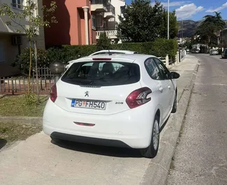 Peugeot 208 2012 car hire in Montenegro, featuring ✓ Diesel fuel and 115 horsepower ➤ Starting from 15 EUR per day.