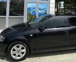 A bérelt Audi A3 előnézete Tiranában, Albánia ✓ Autó #6434. ✓ Kézi TM ✓ 2 értékelések.