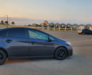 Toyota Prius 2012 car hire in Georgia, featuring ✓ Petrol fuel and 98 horsepower ➤ Starting from 70 GEL per day.