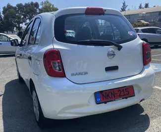 Auton vuokraus Nissan March #2356 Automaattinen Limassolissa, varustettuna 1,2L moottorilla ➤ Alikltä Kyproksella.