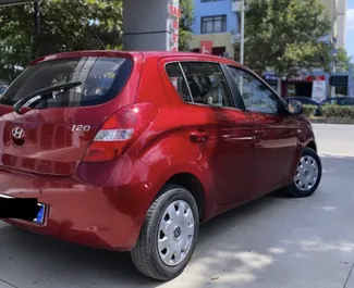 Automašīnas noma Hyundai i20 #6432 ar Rokasgrāmata pārnesumu kārbu Tirānā, aprīkots ar 1,2L dzinēju ➤ No Aldi Albānijā.