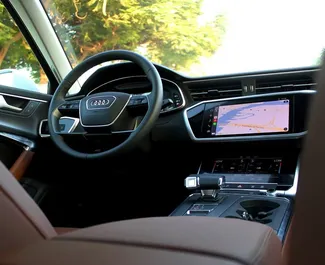 Aluguel de Audi A6. Carro Premium para Alugar nos Emirados Árabes Unidos ✓ Depósito de 1500 AED ✓ Opções de seguro: TPL, CDW.