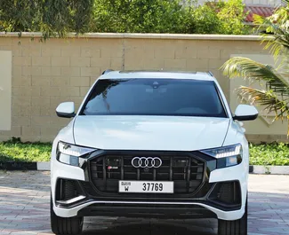 Car Hire Audi Q8 #6644 Automatic in Dubai, equipped with 3.0L engine ➤ From Akil in the UAE.