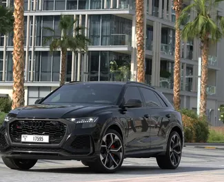 Car Hire Audi Q8 #6645 Automatic in Dubai, equipped with 4.0L engine ➤ From Akil in the UAE.