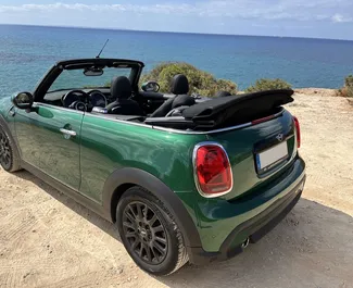 Car Hire Mini Cooper Cabrio #6603 Automatic at Ibiza Airport, equipped with 1.5L engine ➤ From Manuel in Spain.