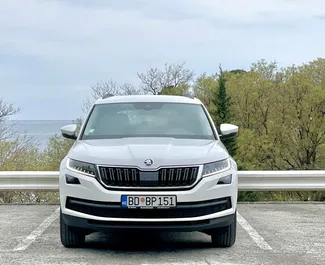 Skoda Kodiaq 2021 tilgjengelig for leie i Budva, med ubegrenset kilometergrense.