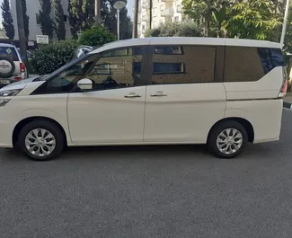 Nissan Serena 2021 car hire in Cyprus, featuring ✓ Petrol fuel and 150 horsepower ➤ Starting from 69 EUR per day.