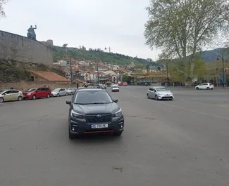 Kiralık bir Subaru Forester Limited Tiflis'te, Gürcistan ön görünümü ✓ Araç #6793. ✓ Otomatik TM ✓ 0 yorumlar.