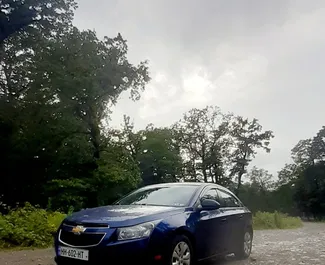 Front view of a rental Chevrolet Cruze in Kutaisi, Georgia ✓ Car #6980. ✓ Automatic TM ✓ 8 reviews.