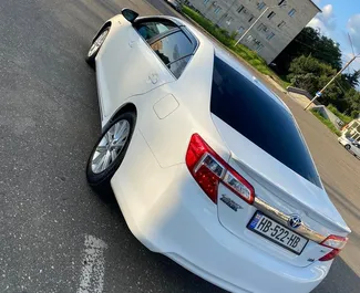 Interior of Toyota Camry for hire in Georgia. A Great 5-seater car with a Automatic transmission.