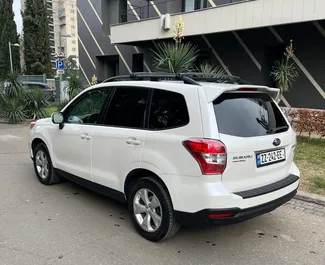 Bilutleie av Subaru Forester 2013 i i Georgia, inkluderer ✓ Bensin drivstoff og 149 hestekrefter ➤ Starter fra 105 GEL per dag.