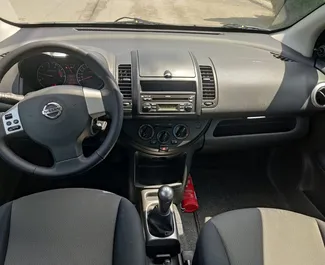 Noleggio Nissan Note. Auto Economica, Comfort per il noleggio in Albania ✓ Cauzione di Deposito di 100 EUR ✓ Opzioni assicurative RCT, CDW, SCDW, FDW, Furto.