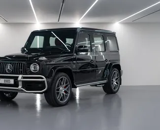 Rendiauto esivaade Mercedes-Benz G63 Dubais, AÜE ✓ Auto #6743. ✓ Käigukast Automaatne TM ✓ Arvustused 0.