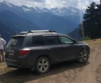 Toyota Highlander 2008 biludlejning i Georgien, med ✓ Benzin brændstof og 270 hestekræfter ➤ Starter fra 110 GEL pr. dag.