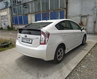 Toyota Prius 2012 available for rent at Kutaisi Airport, with unlimited mileage limit.