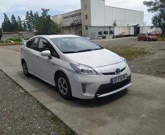 Toyota Prius 2012 car hire in Georgia, featuring ✓ Petrol fuel and 170 horsepower ➤ Starting from 115 GEL per day.