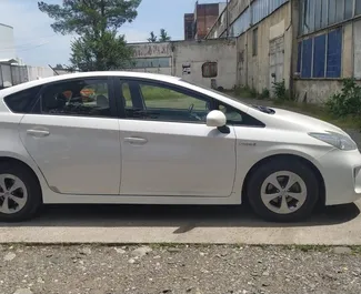 Toyota Prius rental. Economy, Comfort Car for Renting in Georgia ✓ Deposit of 200 GEL ✓ TPL, CDW, SCDW, FDW, Passengers, Theft, No Deposit insurance options.