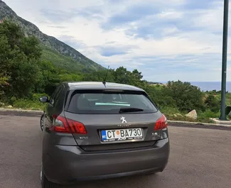 Peugeot 308 rental. Comfort Car for Renting in Montenegro ✓ Deposit of 100 EUR ✓ TPL, CDW, Abroad insurance options.