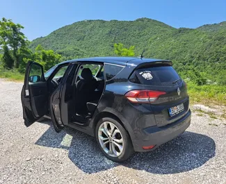 Renault Scenic 2018 car hire in Montenegro, featuring ✓ Diesel fuel and 81 horsepower ➤ Starting from 36 EUR per day.