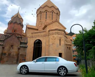 Bentley Flying Spur 2006 car hire in Armenia, featuring ✓ Petrol fuel and 560 horsepower ➤ Starting from 295 USD per day.