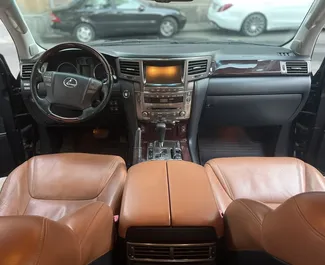 إيجار Lexus LX570. سيارة بريميوم, الرفاهية, كروس أوفر للإيجار في في أرمينيا ✓ إيداع 500 USD ✓ خيارات التأمين TPL.