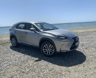 Front view of a rental Lexus NX in Larnaca, Cyprus ✓ Car #6807. ✓ Automatic TM ✓ 1 reviews.
