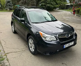 Subaru Forester 2014 car hire in Georgia, featuring ✓ Petrol fuel and 149 horsepower ➤ Starting from 105 GEL per day.