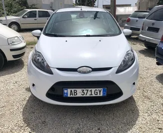 Car Hire Ford Fiesta #7001 Manual at Tirana airport, equipped with 1.2L engine ➤ From Romeo in Albania.