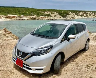 Nissan Note Medalist 2018 car hire in Cyprus, featuring ✓ Petrol fuel and 90 horsepower ➤ Starting from 25 EUR per day.