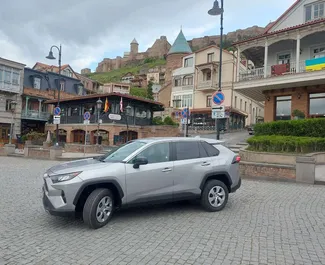 Toyota Rav4 rental. Comfort, SUV, Crossover Car for Renting in Georgia ✓ Without Deposit ✓ TPL, FDW, Passengers, Theft, Abroad insurance options.