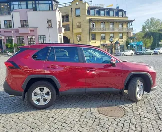 Toyota Rav4 rental. Comfort, SUV, Crossover Car for Renting in Georgia ✓ Without Deposit ✓ TPL, FDW, Passengers, Theft, Abroad insurance options.