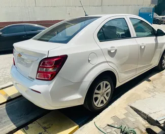 Chevrolet Aveo – автомобиль категории Эконом напрокат в ОАЭ ✓ Депозит 1000 AED ✓ Страхование: ОСАГО, КАСКО.