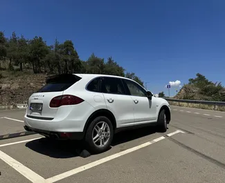 Porsche Cayenne rental. Premium, Luxury, SUV Car for Renting in Georgia ✓ Deposit of 800 GEL ✓ TPL, CDW, Theft insurance options.