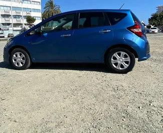 Nissan Note rental. Economy, Comfort Car for Renting in Cyprus ✓ Without Deposit ✓ TPL, CDW, SCDW, Passengers, Theft, Young insurance options.