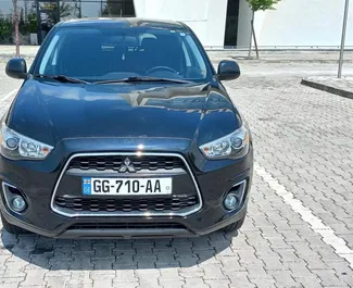 Priekinė automobilio, kurį nuomojate Mitsubishi Outlander Sport Tbilisyje, Gruzija vaizdas ✓ Automobilis #7178. ✓ Pavarų dėžė Automatinis TM ✓ Atsiliepimai 2.