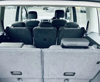 Volkswagen Sharan rental. Comfort, Minivan Car for Renting in Montenegro ✓ Deposit of 300 EUR ✓ TPL, CDW, SCDW, Abroad, Young insurance options.