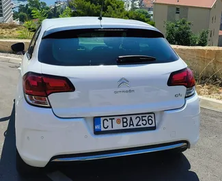 Citroen C4 rental. Comfort, Crossover Car for Renting in Montenegro ✓ Deposit of 100 EUR ✓ TPL, CDW, Abroad insurance options.