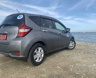 Nissan Note rental. Economy, Comfort Car for Renting in Cyprus ✓ Without Deposit ✓ TPL, CDW, SCDW, Passengers, Theft, Young insurance options.