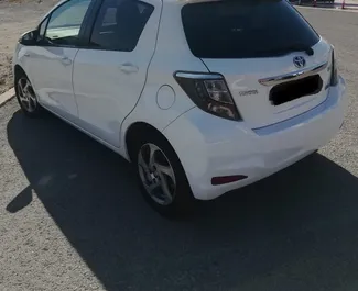 Toyota Yaris rental. Economy, Comfort Car for Renting in Cyprus ✓ Without Deposit ✓ TPL, CDW, SCDW, Passengers, Theft, Young insurance options.