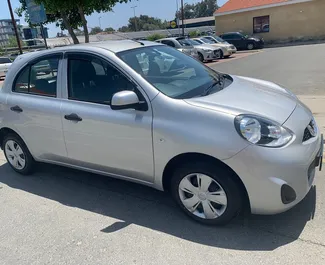 Car Hire Nissan March #7231 Automatic in Limassol, equipped with 1.2L engine ➤ From Eugeniy in Cyprus.