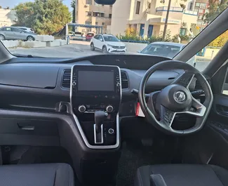 Nissan Serena 2020 car hire in Cyprus, featuring ✓ Petrol fuel and 115 horsepower ➤ Starting from 60 EUR per day.