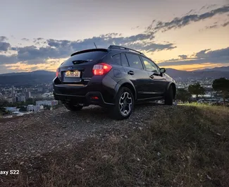 Subaru Crosstrek 2017 car hire in Georgia, featuring ✓ Petrol fuel and 177 horsepower ➤ Starting from 120 GEL per day.