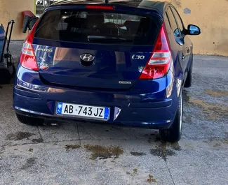 Biludlejning Hyundai i30 #7298 Manual i Durres, udstyret med 1,6L motor ➤ Fra Krisi i Albanien.