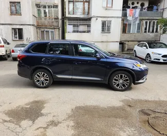 Mitsubishi Outlander Xl 2016 car hire in Georgia, featuring ✓ Petrol fuel and 180 horsepower ➤ Starting from 132 GEL per day.